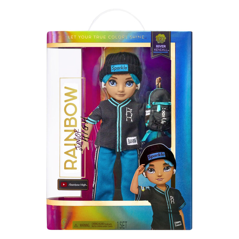 Rainbow High Junior High Doll S2- River Kendal