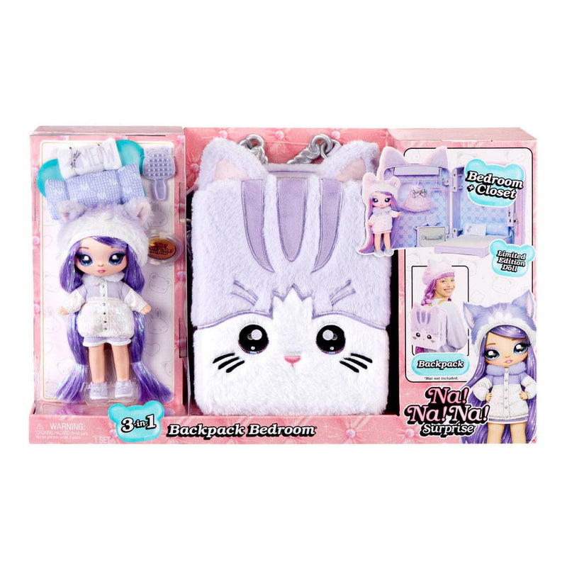 Na! Na! Na! Surprise Backpack Slaapkamer Paars