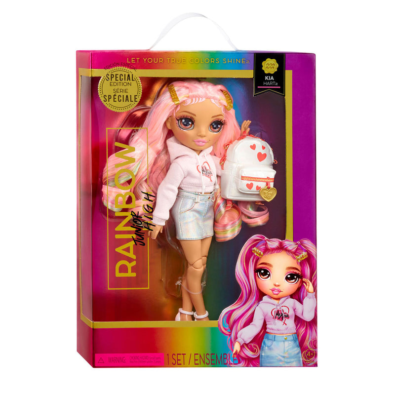 Rainbow High Junior High Doll S.E. - Kia Hart (Pink)