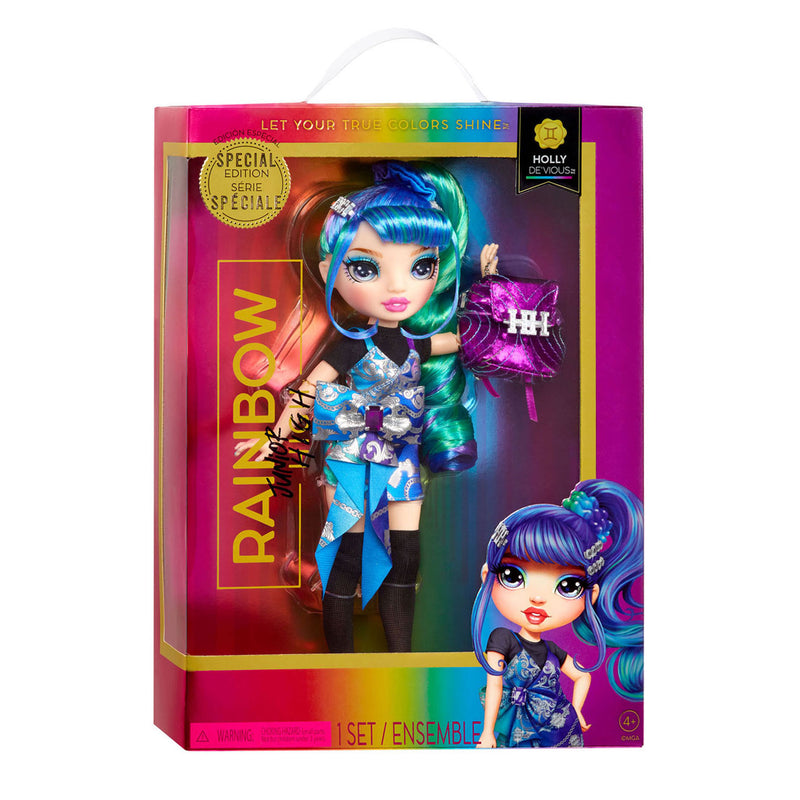 Rainbow High Junior High Doll S.E. - Holly DeVious (Blue)