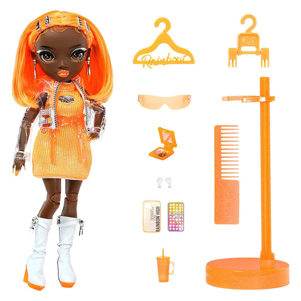 Rainbow High S23 Fashion Doll - Michelle St. Charles (Orange