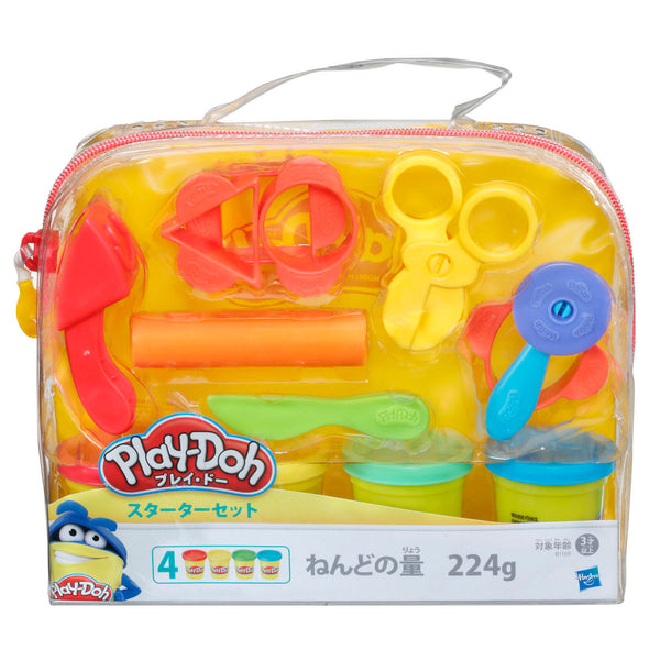 Play-Doh Gereedschap Basisset met 4 Potjes Klei