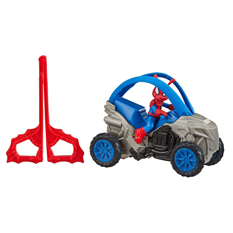 Spider-Man Rip and Go Figuur - Blauw
