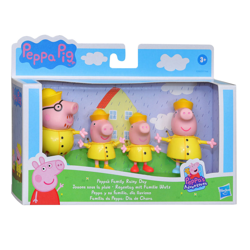 Peppa Pig Peppa's Familie Regenachtige Dag