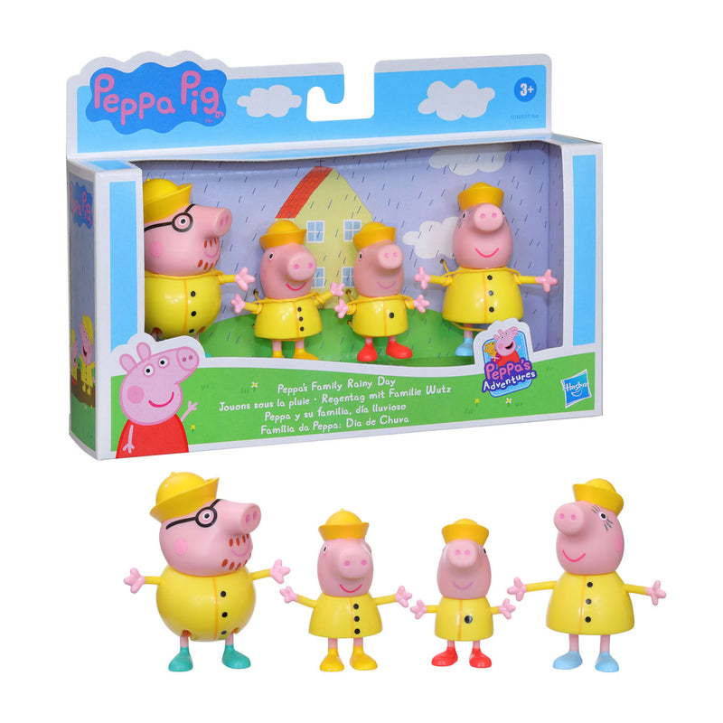 Peppa Pig Peppa's Familie Regenachtige Dag