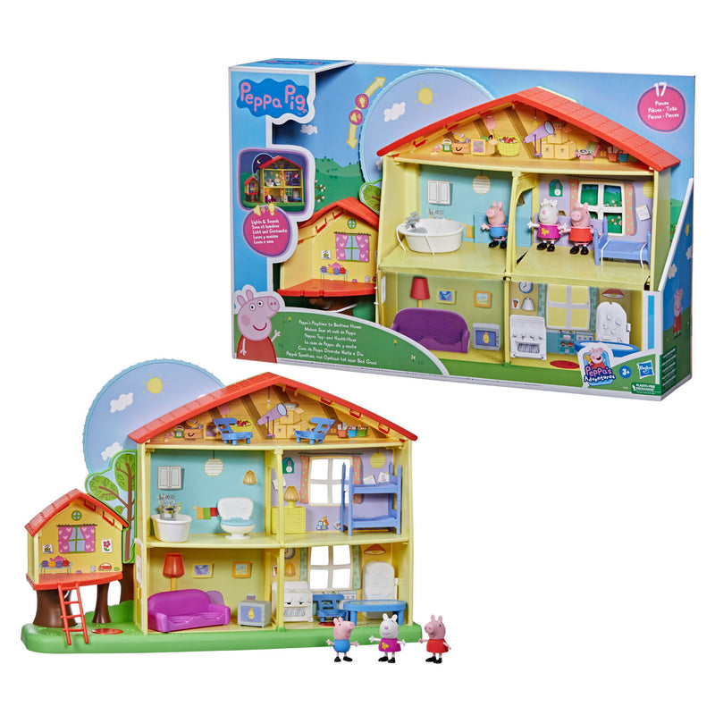 Peppa Pig Peppa's Speelhuis - Opstaan tot naar Bed Gaan