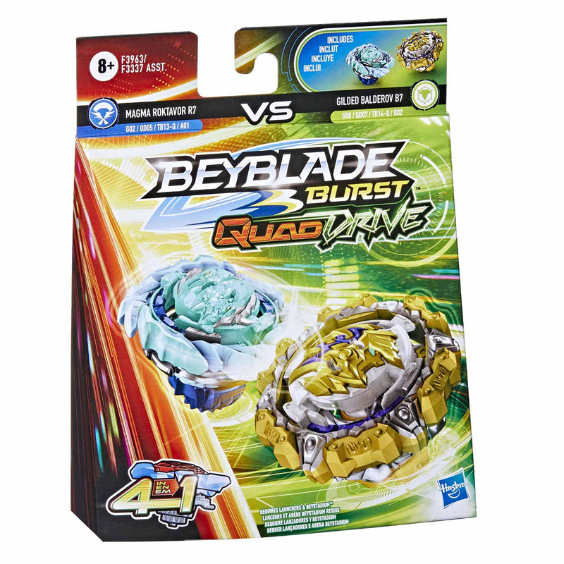 Beyblade Duopack Magma Roktavor en Gilded Balderov