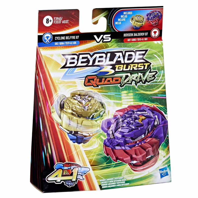Beyblade Duopack Cyclone Belfyre en Berserk Balderov