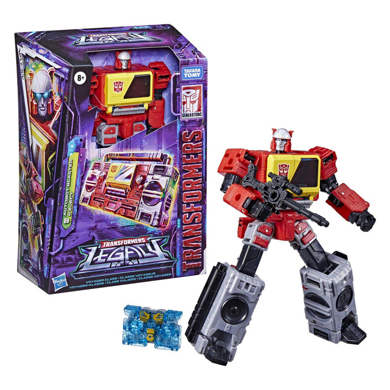 Hasbro Transformers Generations Legacy Voyager Autobot Blaster + Eject