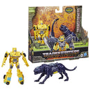 Transformers Rise of the Beasts Beast Combiner Actiefiguren - Bumblebee & Snarlsaber