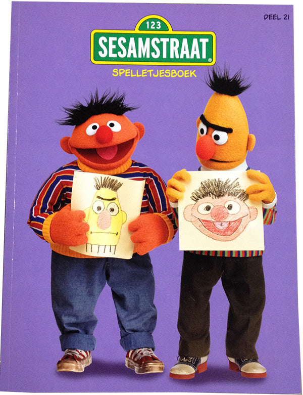 Sesamstraat spelletjesboek uitg.Loep