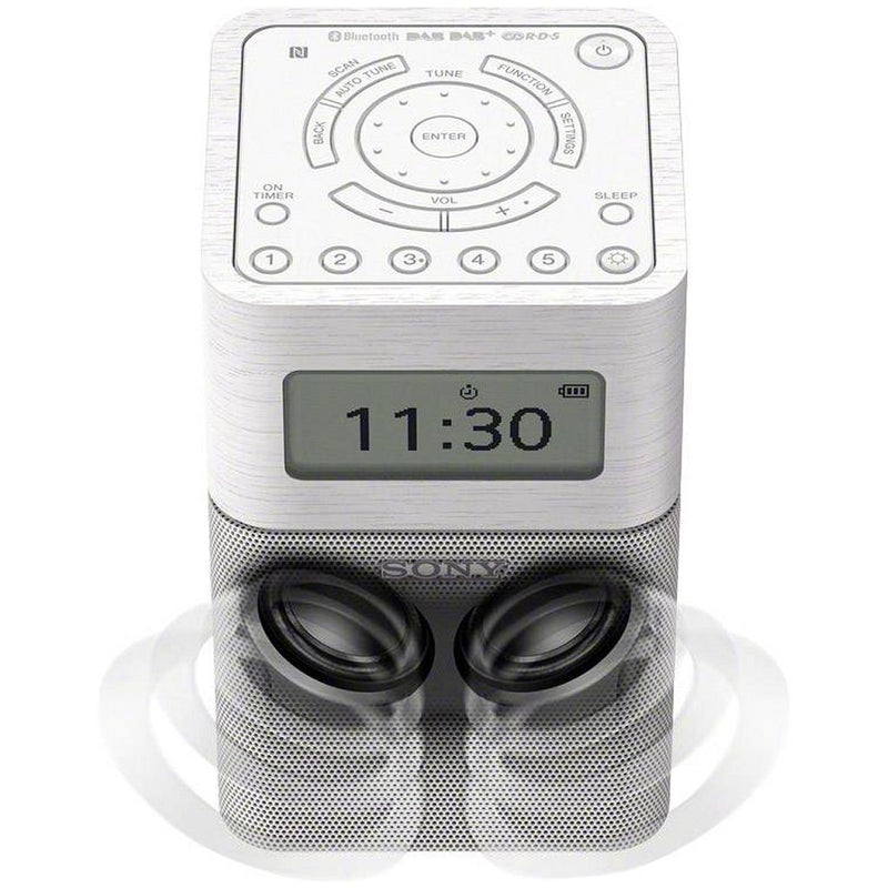 Sony XDR-V1BTDW Draagbare DAB-Radio Wit