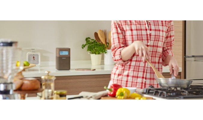 Sony XDR-V1BTDT DAB draagbare radio bruin