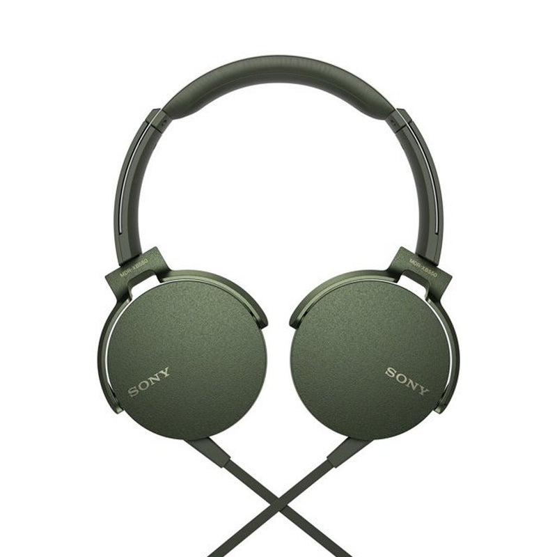 Sony MDRXB550APG Koptelefoon Groen/Zilver