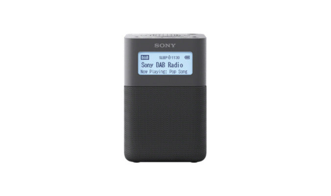 Sony Xdr-v20 Klokradio 2.5W grijs