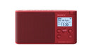 Sony Xdr-s41 DAB Draagbare radio 0.65W rood