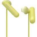 Sony WI-SP500Y Hoofdtelefoon Draadloos Geel