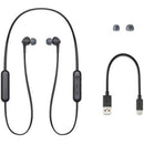Sony WIXB400B Draadloze In-Ear Oordopjes Zwart