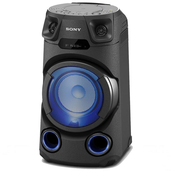 Sony MHCV13.CEL Audiosysteem met Bluetooth + LED-Verlichting Zwart
