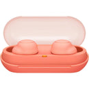 Sony WFC500D Draadloze Oordopjes Oranje