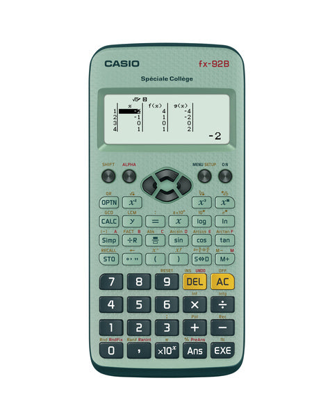 Texas Instruments FX-92B-W Rekenmachine Casio FX-92B