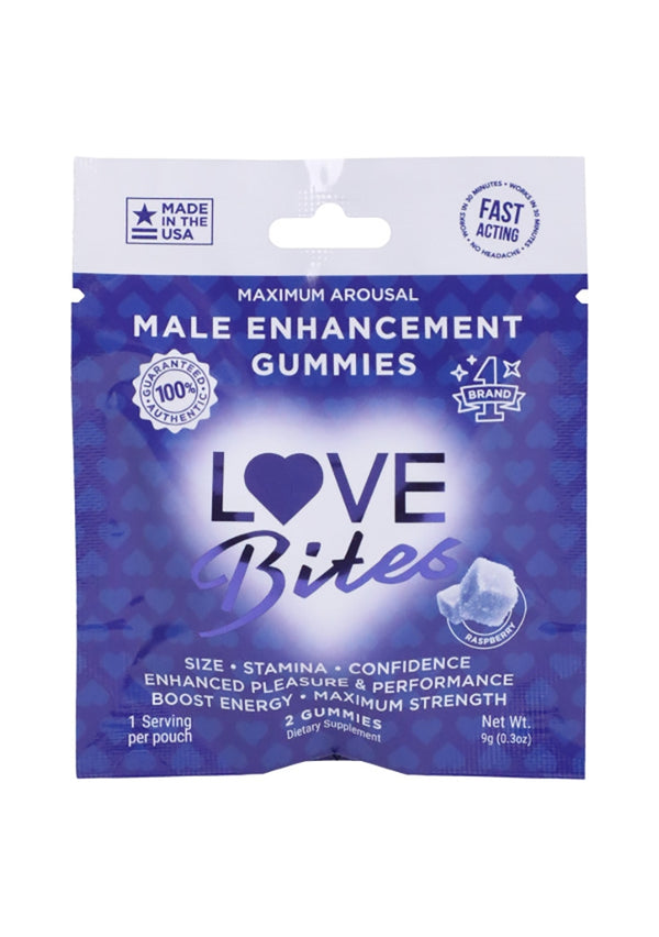 Male Sensual Gummies - 12 pack - 2 pcs per pack - 9 gram