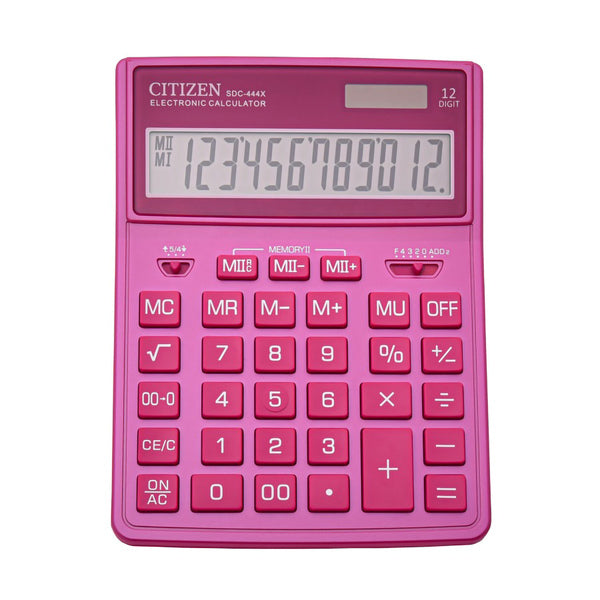 Citizen CI-SDC444XRPKE Calculator Desktop Business Line, Roze