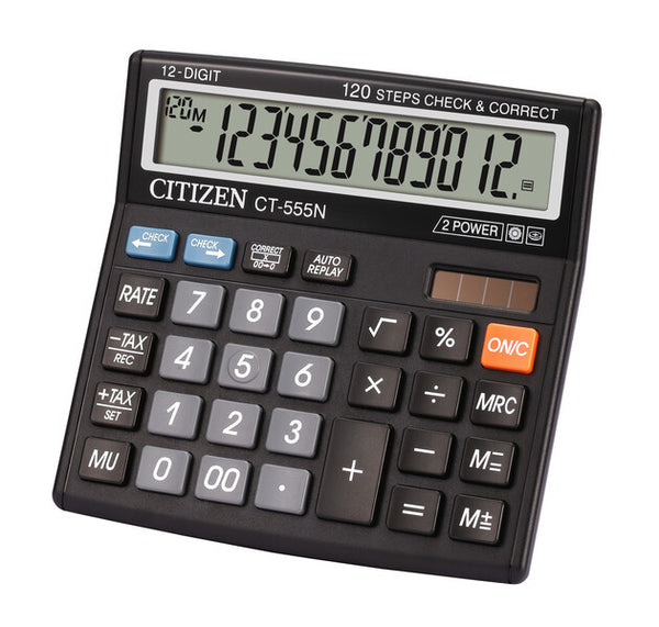 Citizen CI-CT555N Calculator CT555N Desktop BusinessLine Black