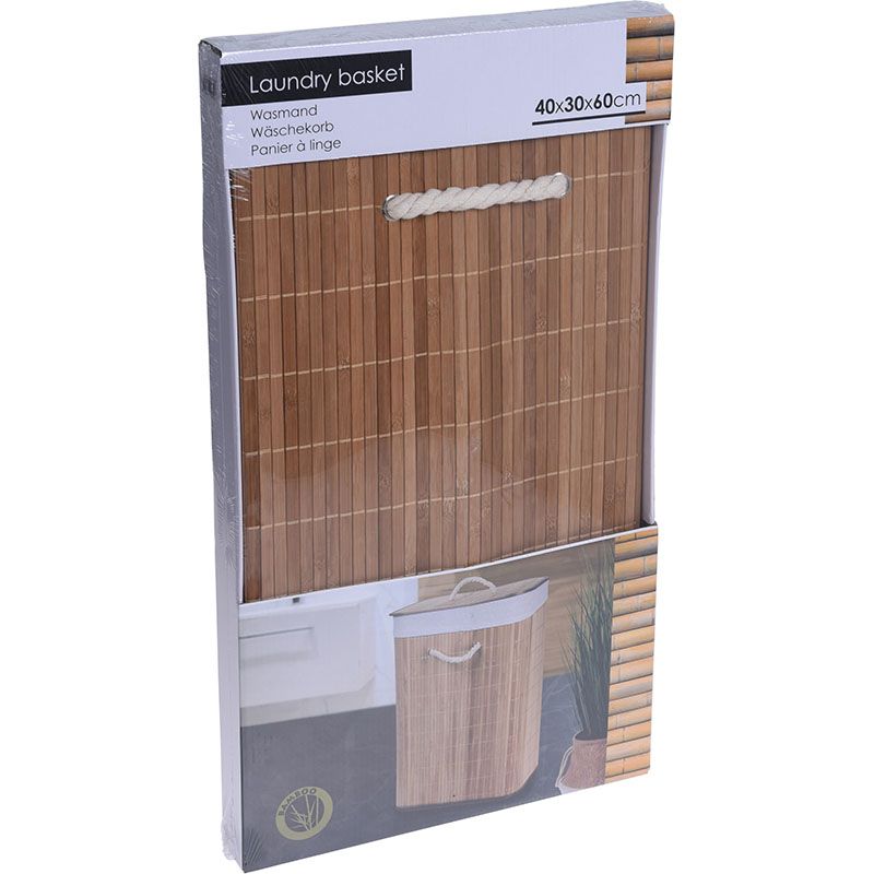 Wasmand opvouwbaar - bamboe