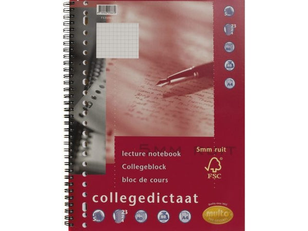Multo collegeblok 23 gaats ruit 5mm