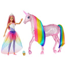 Barbie Dreamtopia Eenhoorn en Pop met Licht en Geluid