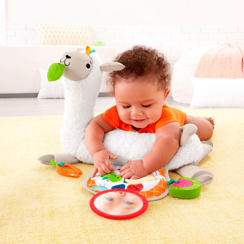 Fisher Price Tummy Time Lama Knuffel