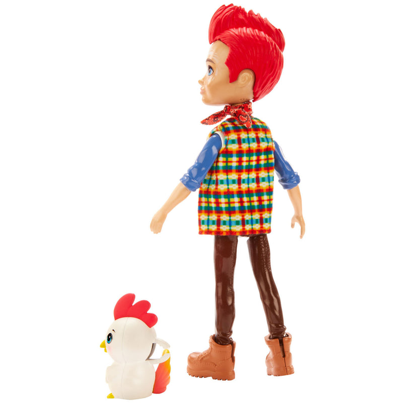 Enchantimals tienerpop Redward Rooster & Cluck 15 cm