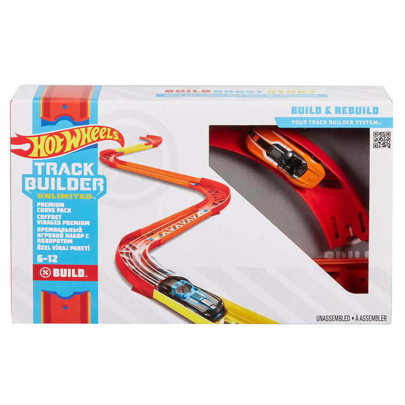 Hot Wheels Track Builder Premium Bochtenset