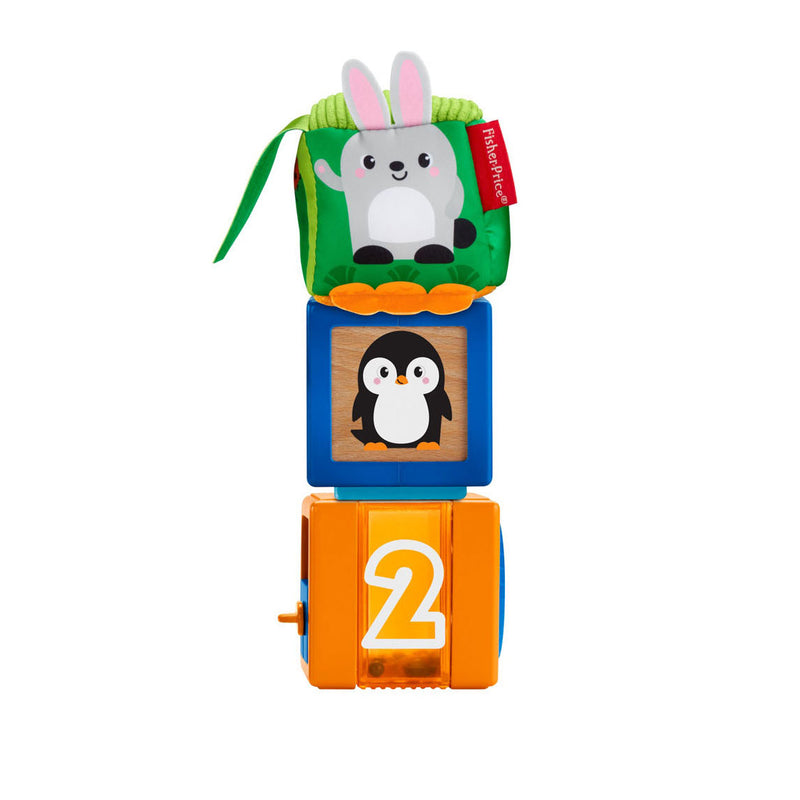 Fisher Price Stapel en Ontdek Blokken 3 Stuks