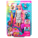 Barbie Fantasiehaar Pop + Outfits en Accessoires