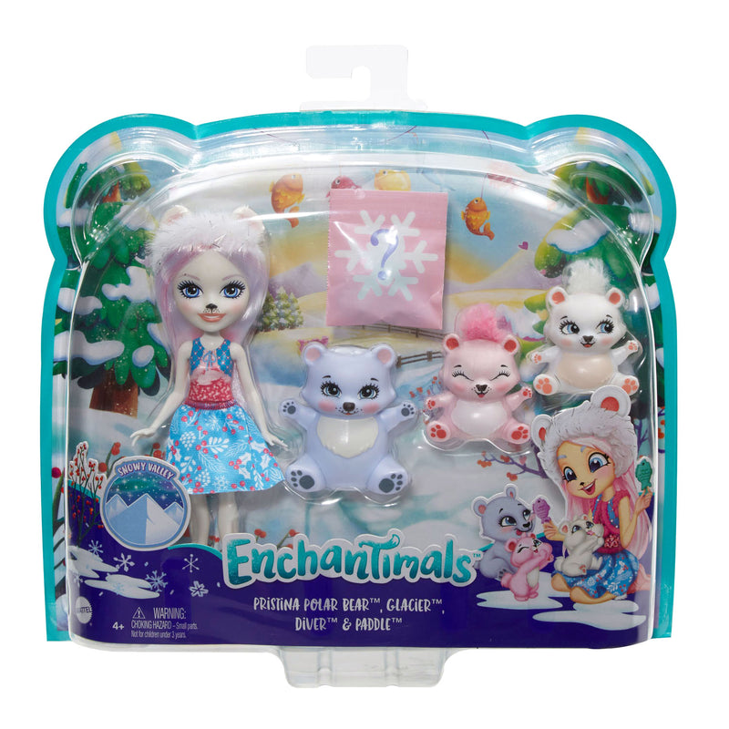 Enchantimals Family - Pristina Ijsbeer & Glacier