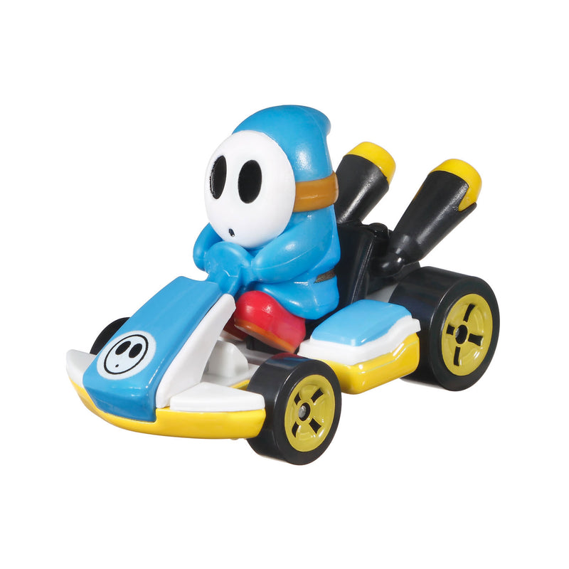 Hot Wheels Mario Kart Voertuig - Shy Guy