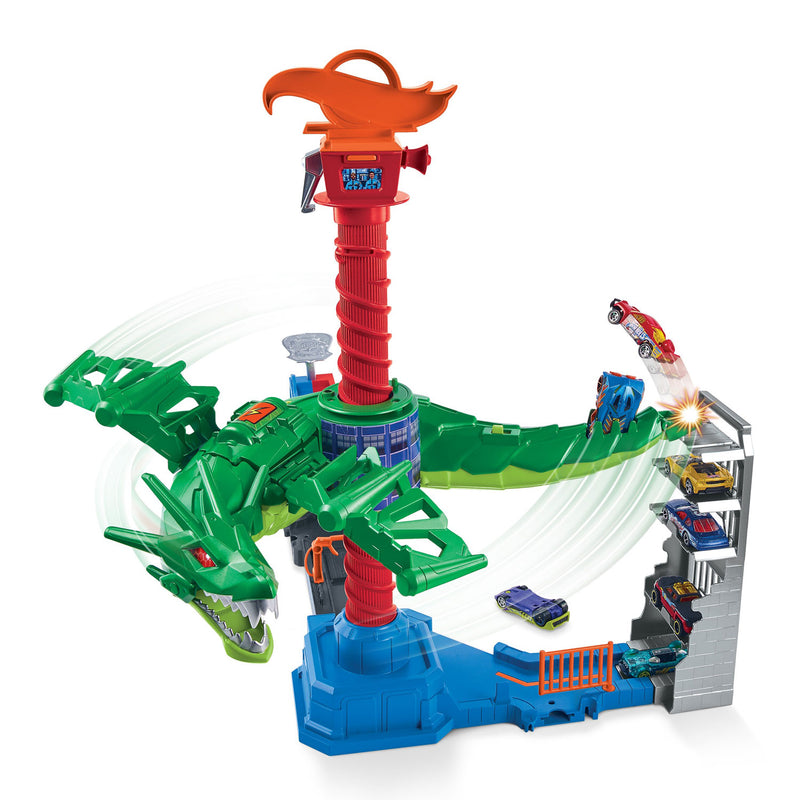 Hot Wheels City Air Attack Dragon + Geluid