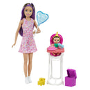 Barbie Skipper Babysitter Feestje Brunette Speelset