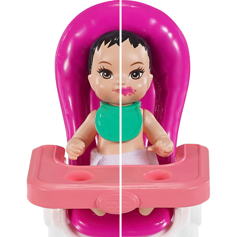 Barbie Skipper Babysitter Feestje Brunette Speelset