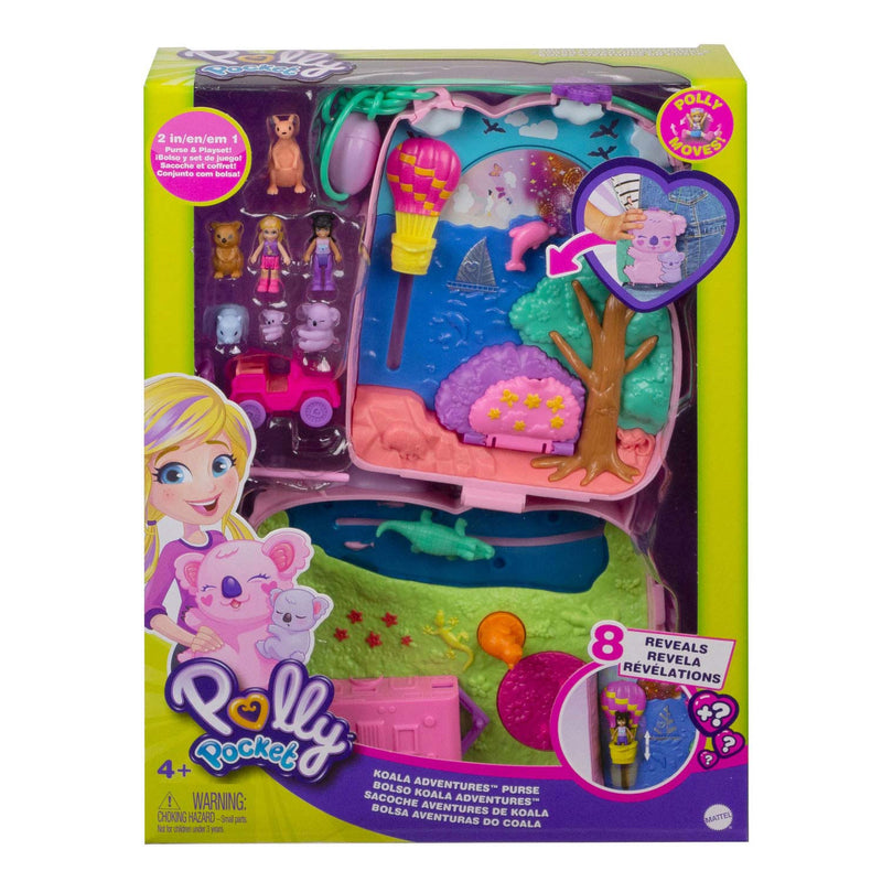 Polly Pocket Large Wearable Compact - Koala tasje