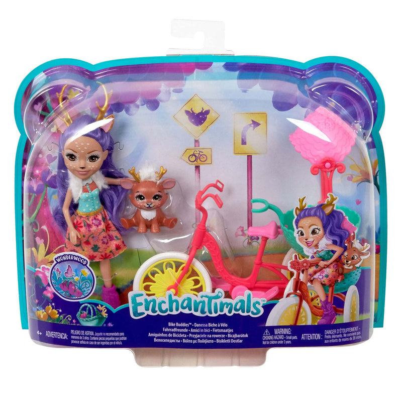 Enchantimals Danessa Hert op de Fiets