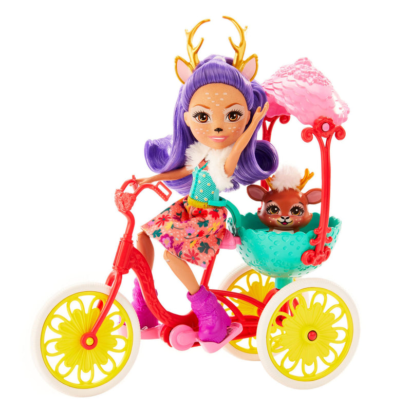 Enchantimals Danessa Hert op de Fiets