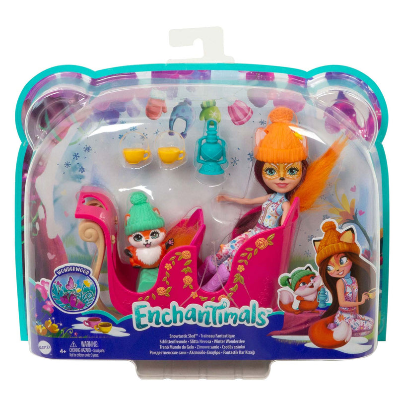 Enchantimals Felicity Vos op de Slee