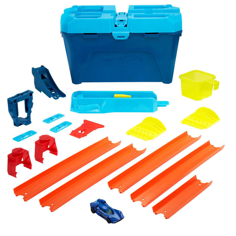 Hot Wheels Track Builder Crash Stunt Box