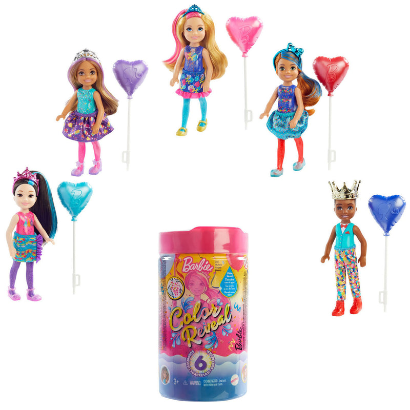 Barbie Chelsea Color Reveal - Wave 4 Party Series