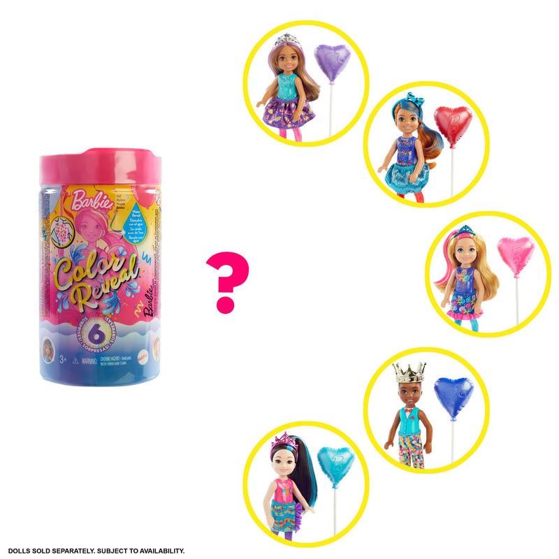 Barbie Chelsea Color Reveal - Wave 4 Party Series
