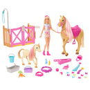 Barbie Groom and Care Pop Paarden Speelset