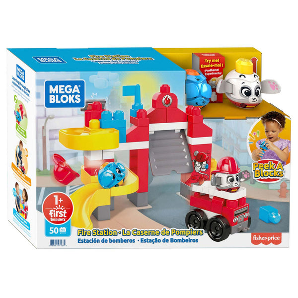 Mega Bloks Kiekeboeblokken Brandweerkazerne